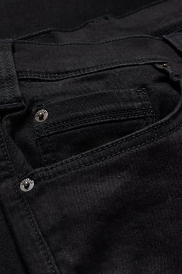 Pánské - MUSTANG - slim jeans - Washington - černá
