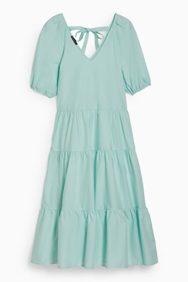 Damen - A-Linien Kleid - mintgrün