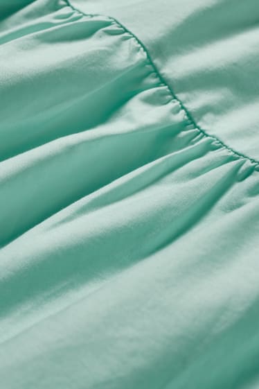 Dámské - Áčkové šaty - mátově zelená