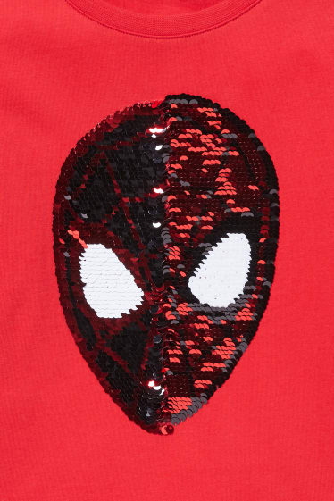 Kinder - Spider-Man - Kurzarmshirt - rot