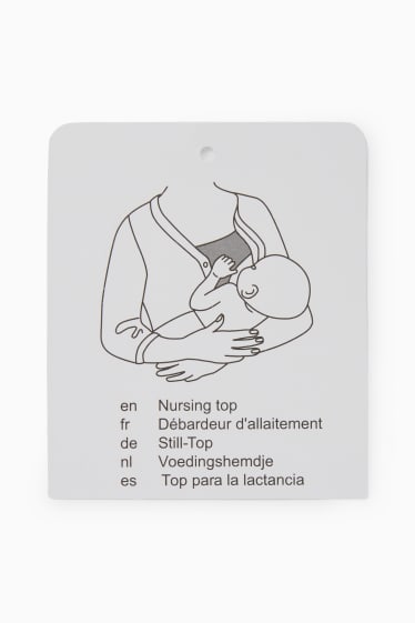 Femei - Rochie pentru alăptare - roz