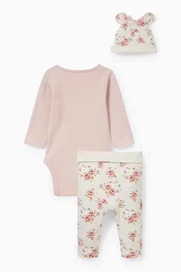 Babys - Minnie Maus - Baby-Outfit - 3 teilig - rosa