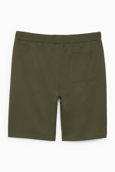 Hombre - Shorts deportivos - verde oscuro