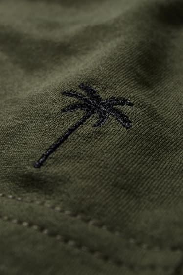 Herren - Sweatshorts - dunkelgrün