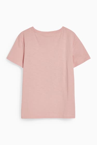 Damen - T-Shirt - Snoopy - rosa