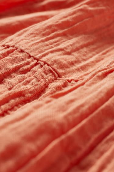 Femmes - CLOCKHOUSE - robe évasée - orange