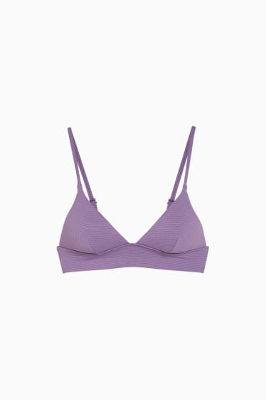 Women - Bikini top - triangle - padded - LYCRA® XTRA LIFE™ - violet