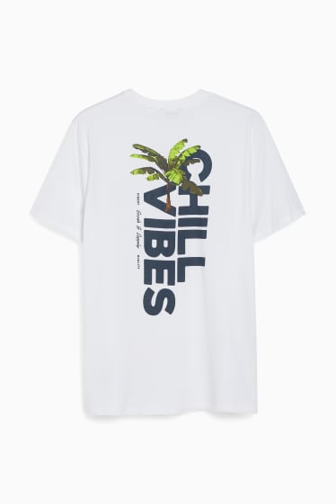 Heren - T-shirt - wit