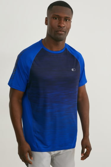 Men - Active T-shirt - fitness - dark blue