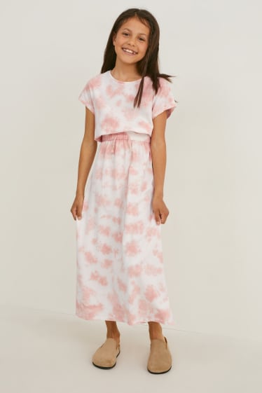 Kinder Mädchen - Kleid - rosa