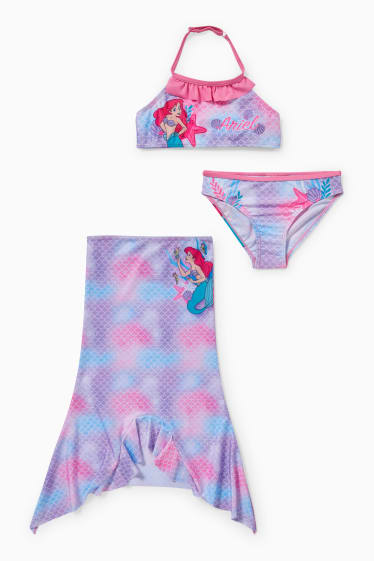 Children - Ariel - set - bikini and skirt - LYCRA® XTRA LIFE™ - light violet