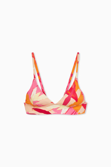 Donna - Reggiseno bikini - a triangolo - imbottito - LYCRA® XTRA LIFE™ - arancione