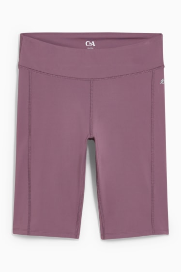 Dona - Pantalons curts de ciclista tècnics - violeta