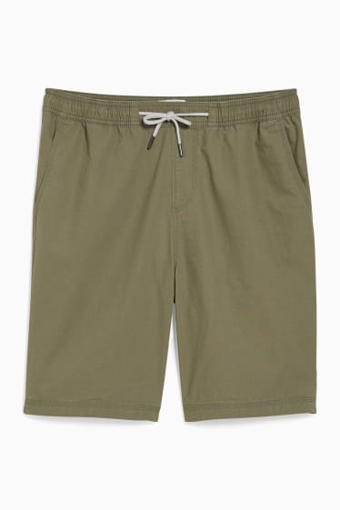 Hombre - Shorts - verde oscuro