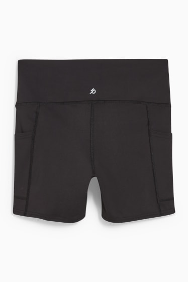 Dámské - Funkční elastické šortky - černá