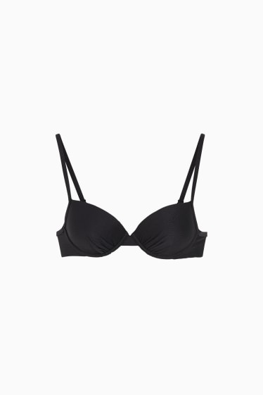 Mujer - Top de bikini con aros - con relleno - LYCRA® XTRA LIFE™ - negro