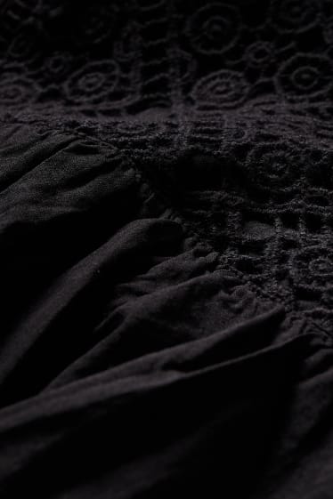 Dámské - Áčkové šaty - černá