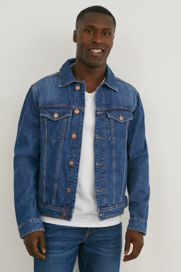 Hommes - Veste en jean - jean bleu