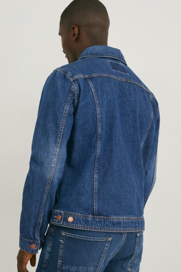 Pánské - Džínová bunda   - džíny - modré