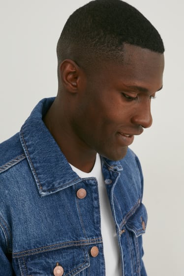 Hommes - Veste en jean - jean bleu