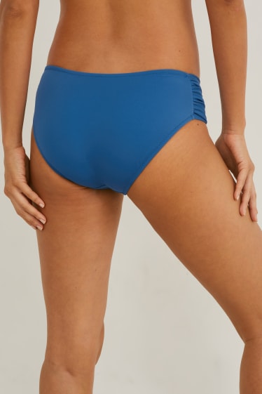 Damen - Bikini-Hose - Hipster - Low Waist - blau