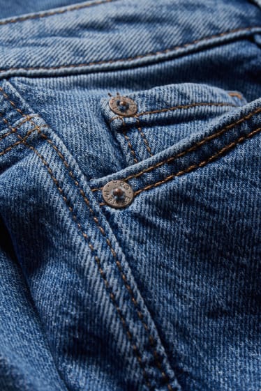 Mujer - Straight jeans - high waist - LYCRA® - vaqueros - azul