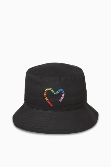 Damen - CLOCKHOUSE - Hut - PRIDE - schwarz