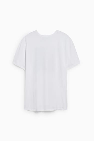 Hombre - CLOCKHOUSE - camiseta - PRIDE - blanco