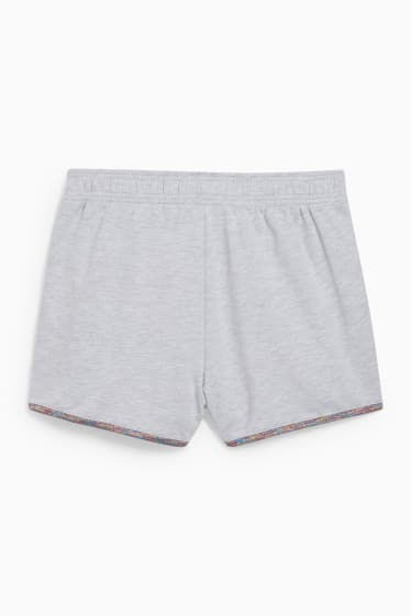 Donna - CLOCKHOUSE - shorts di felpa - PRIDE - grigio chiaro melange