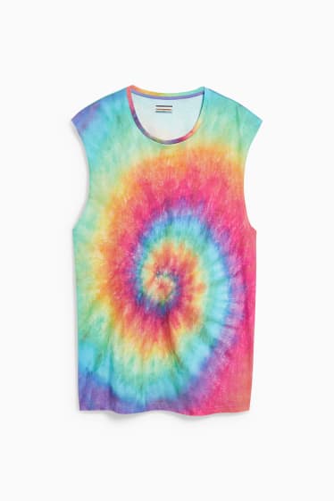 Heren - CLOCKHOUSE - tanktop - PRIDE - gekleurd