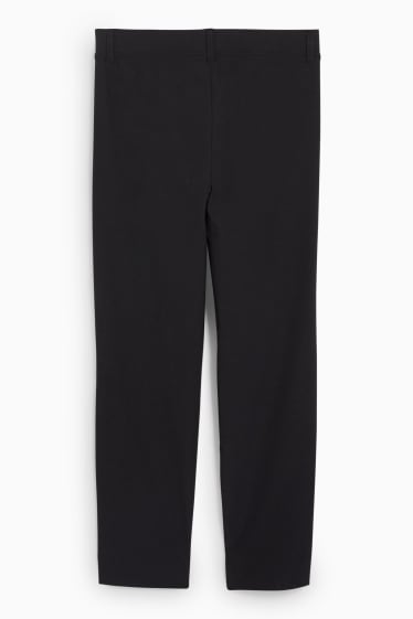 Femmes - Pantalon capri - mid waist - slim - noir