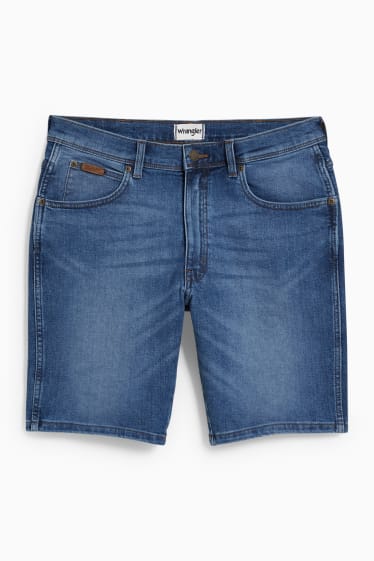 Pánské - Wrangler - džínové šortky - džíny - světle modré