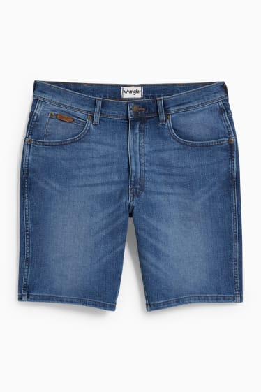 Hommes - Wrangler - Short en jean - jean bleu clair
