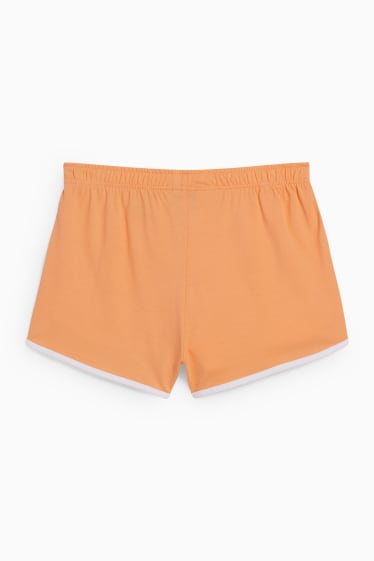 Donna - CLOCKHOUSE - Recover™ - shorts di felpa - arancione