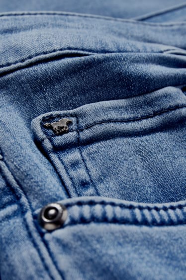 Kobiety - MUSTANG - slim jeans - wysoki stan - Sissy - dżins-ciemnoniebieski