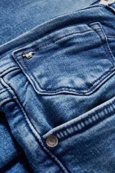 Damen - MUSTANG - Straight Jeans - Mid Waist - Oregon - helljeansblau