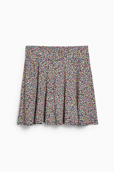 Jóvenes - CLOCKHOUSE - falda - de flores - multicolor