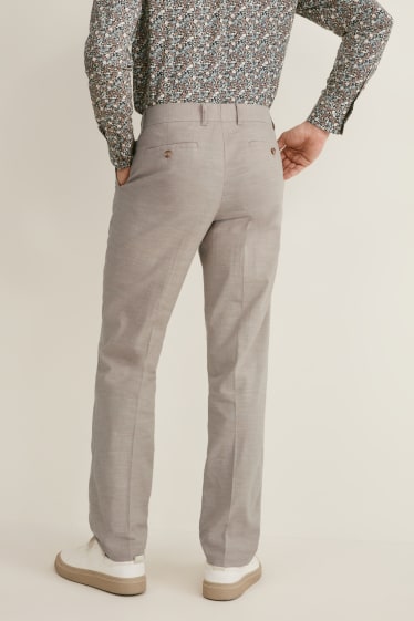 Men - Mix-and-match trousers - Flex - LYCRA® - beige