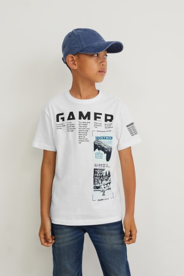 Children - Short sleeve T-shirt - white