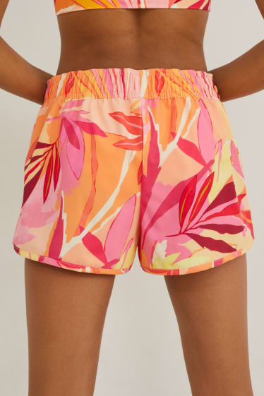 Women - Shorts - LYCRA® XTRA LIFE™ - orange