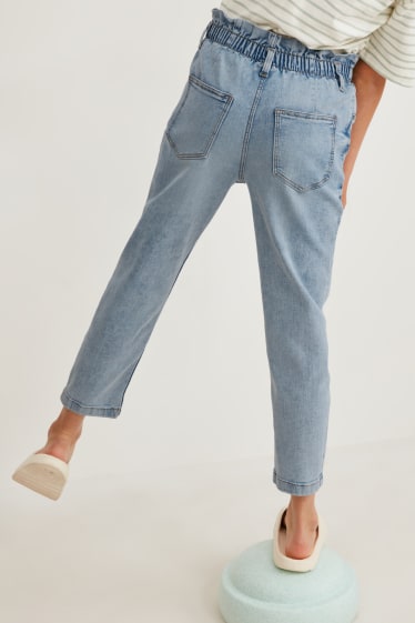 Kinder - Relaxed Jeans - jeansblau