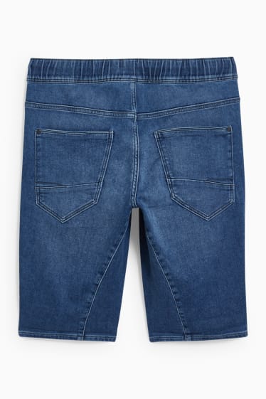 Herren - Jeans-Bermudas - Flex Jog Denim - LYCRA® - jeansblau