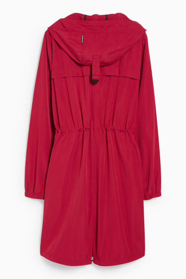 Femmes - Parka à capuche - rose