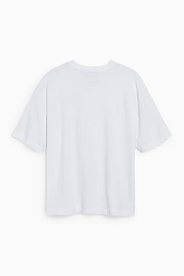 Ados & jeunes adultes - CLOCKHOUSE - T-shirt - unisexe - PRIDE - blanc