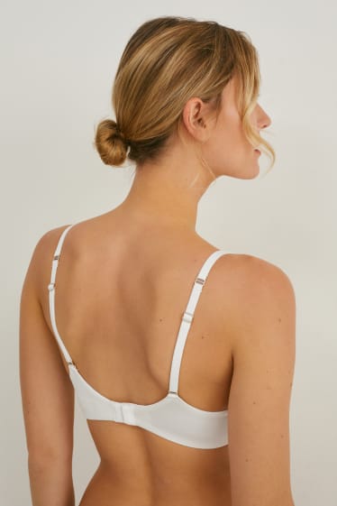Femmes - Soutien-gorge à armature - FULL COVERAGE - ampliforme - blanc crème