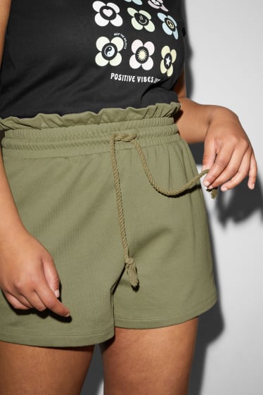 Women - CLOCKHOUSE - sweat shorts - green