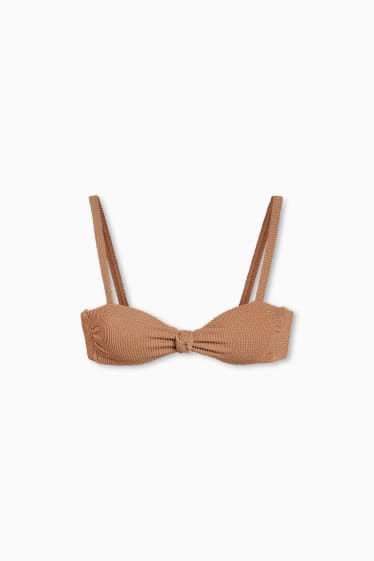 Women - Bikini top - bandeau - padded - LYCRA® XTRA LIFE™ - havanna