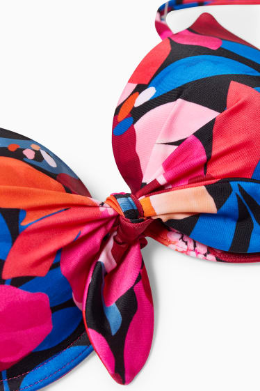 Damen - Bikini-Top mit Bügel - wattiert - LYCRA® XTRA LIFE™ - pink