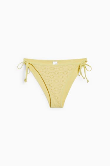 Femmes - Bas de bikini - mid-rise  - jaune