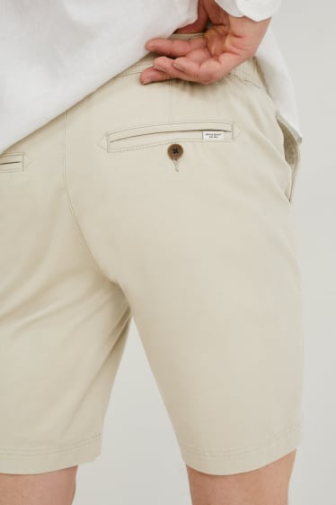Bărbați - Pantaloni scurți - Flex - bej